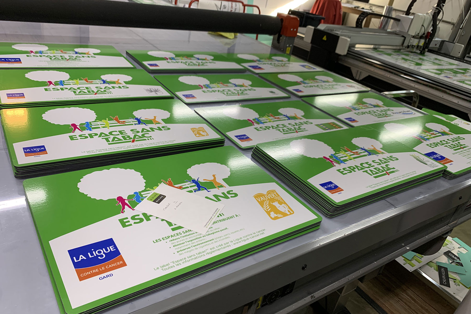 Imprimerie numérique Nîmes panneau alu